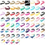 Synthetic Rainbow Color Braided Ponytail Hair
