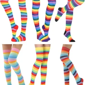 Rainbow Long Socks